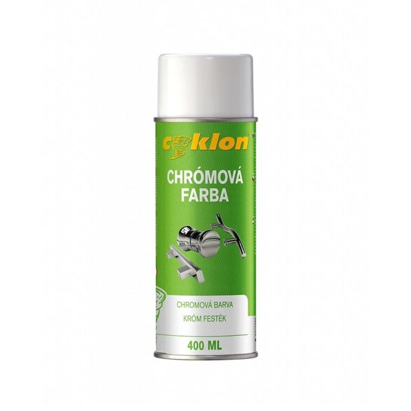 Cyklon Chrómová farba 400ml