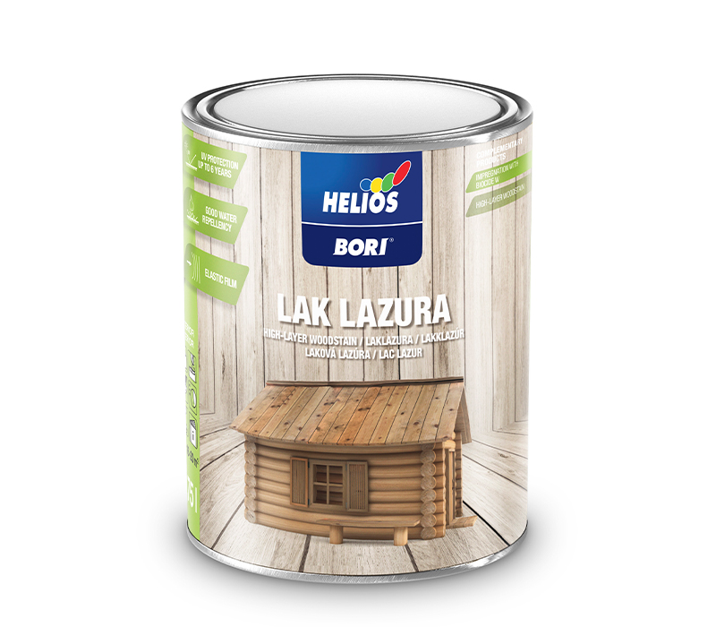 BORI HELIOS - laková lazúra 0,75/2,5L