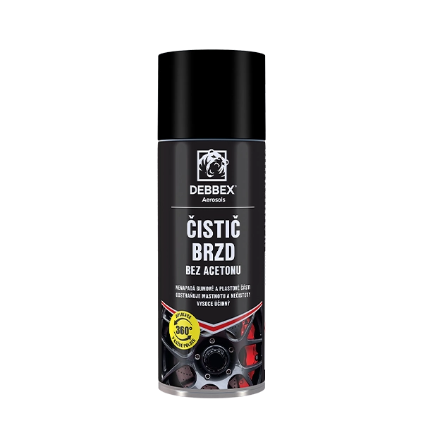 DEBBEX čistič bŕzd bez acetónu 400 ml