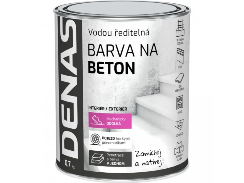 DENAS - farba na betón 0,7kg
