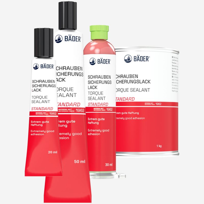 Lak na skrutky ochranný - štandard 20ml - (Bäder)