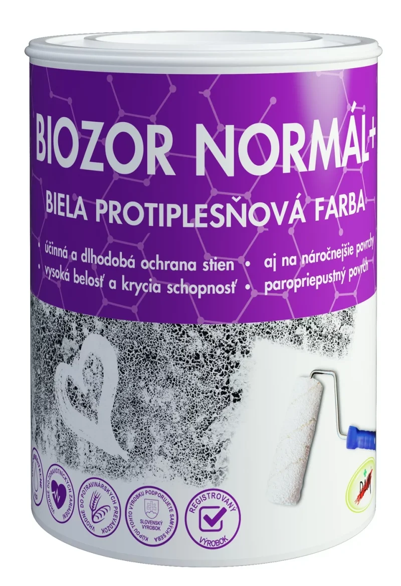 Pam-Biozor Normál+ - protiplesňová farba na steny