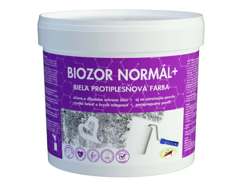 Pam-Biozor Normál+ - protiplesňová farba na steny