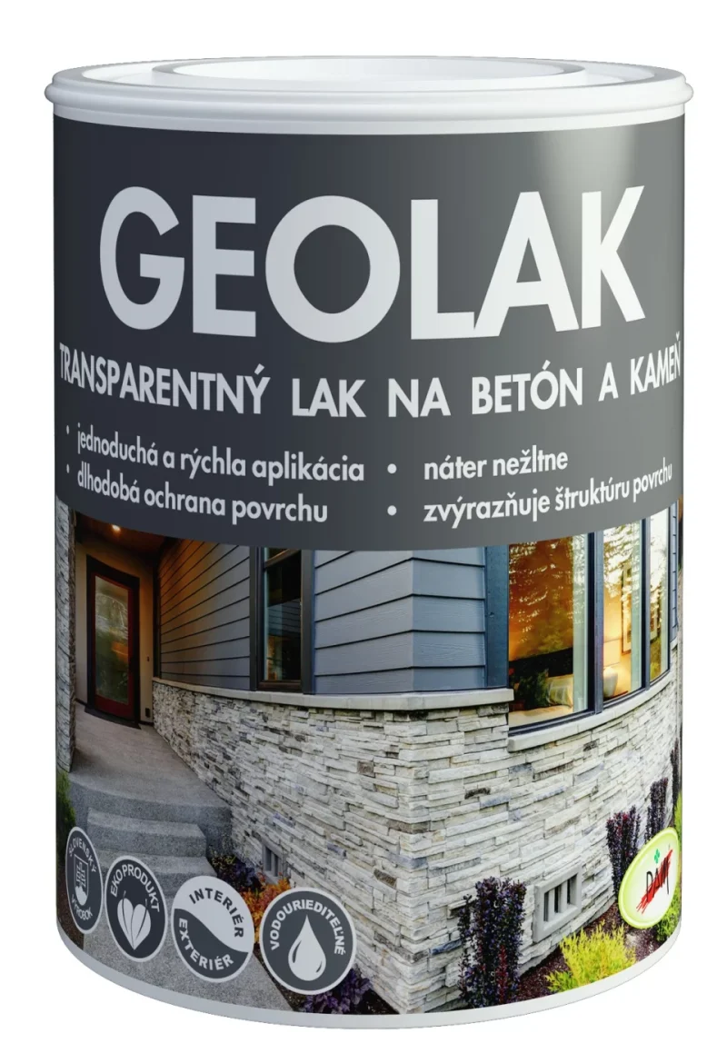 Pam-GEOLAK - lak na betón, kameň, minerálne podklady - 0,7l