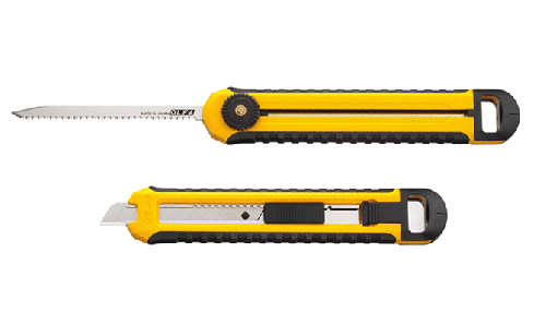 Nôž s odlamovacou čepeľou a pílkou Olfa CS-5